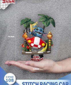 Alternative view of Stitch Racing Car - Beast Kingdom