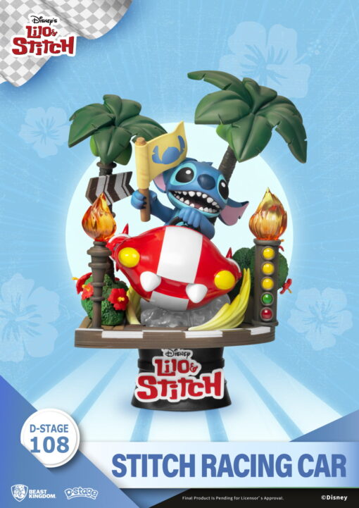Stitch Racing Car - Beast Kingdom - Image 9
