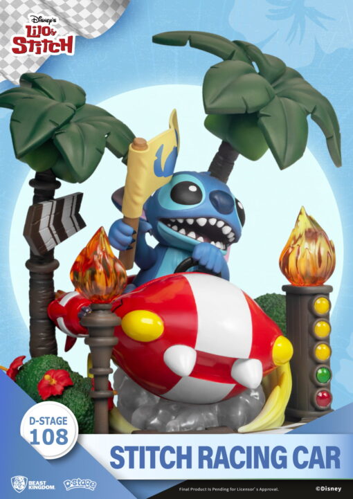 Stitch Racing Car - Beast Kingdom - Image 6
