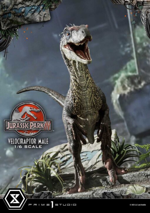 Legacy Museum Collection Jurassic Park III (Film) Velociraptor Male 1/6 Scale Bonus Version - Prime1Studio