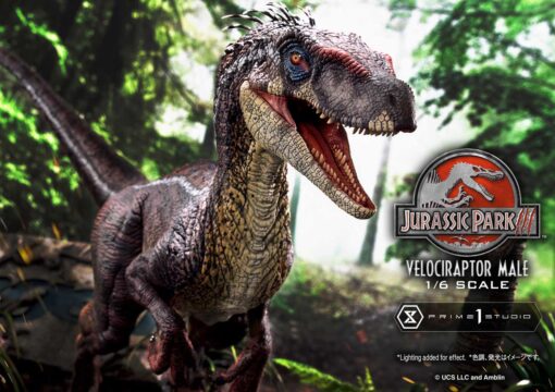 Legacy Museum Collection Jurassic Park III (Film) Velociraptor Male 1/6 Scale Bonus Version - Prime1Studio - Image 9
