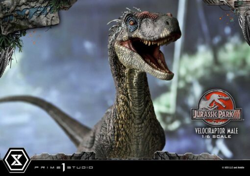 Legacy Museum Collection Jurassic Park III (Film) Velociraptor Male 1/6 Scale Bonus Version - Prime1Studio - Image 10