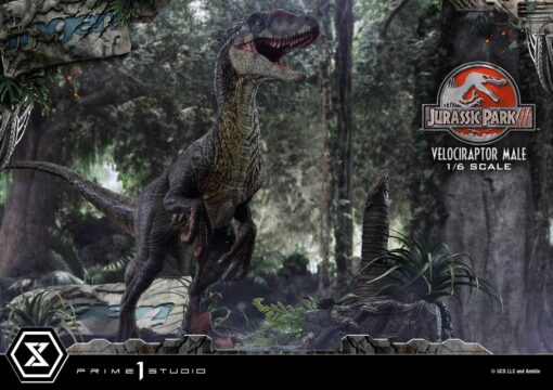 Legacy Museum Collection Jurassic Park III (Film) Velociraptor Male 1/6 Scale Bonus Version - Prime1Studio - Image 12