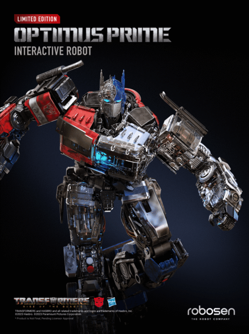 Robosen Optimus Prime Rise of the Beasts Signature Series Robot (Limited Edition) - Image 17