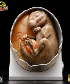Alternative view of ELITE CREATURE COLLECTIBLE PRESENTS: JURASSIC PARK 30TH ANNIVERSARY HADROSAUR EGG HATCHING