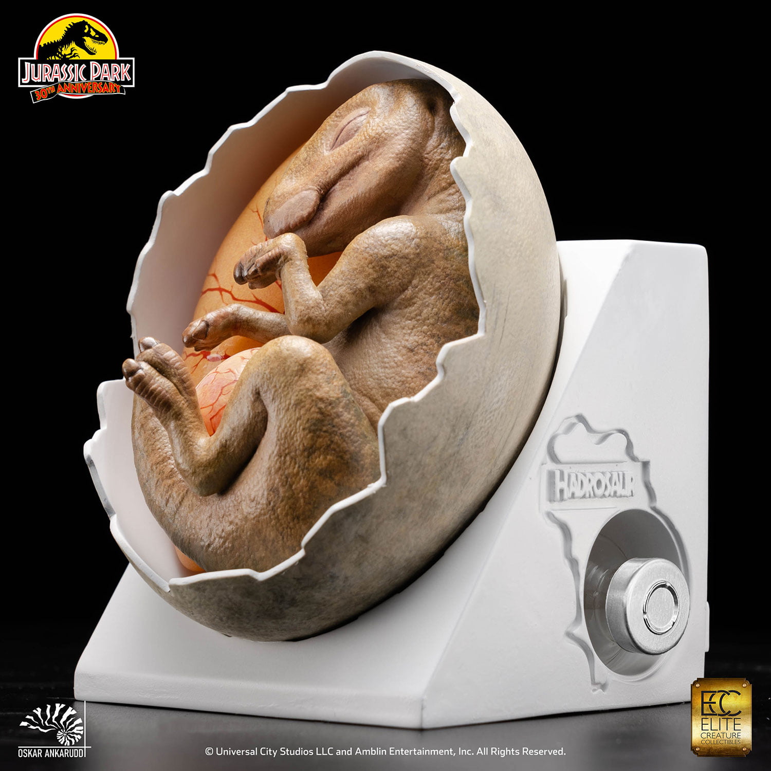 ELITE CREATURE COLLECTIBLE PRESENTS: JURASSIC PARK 30TH ANNIVERSARY HADROSAUR EGG HATCHING - Image 12