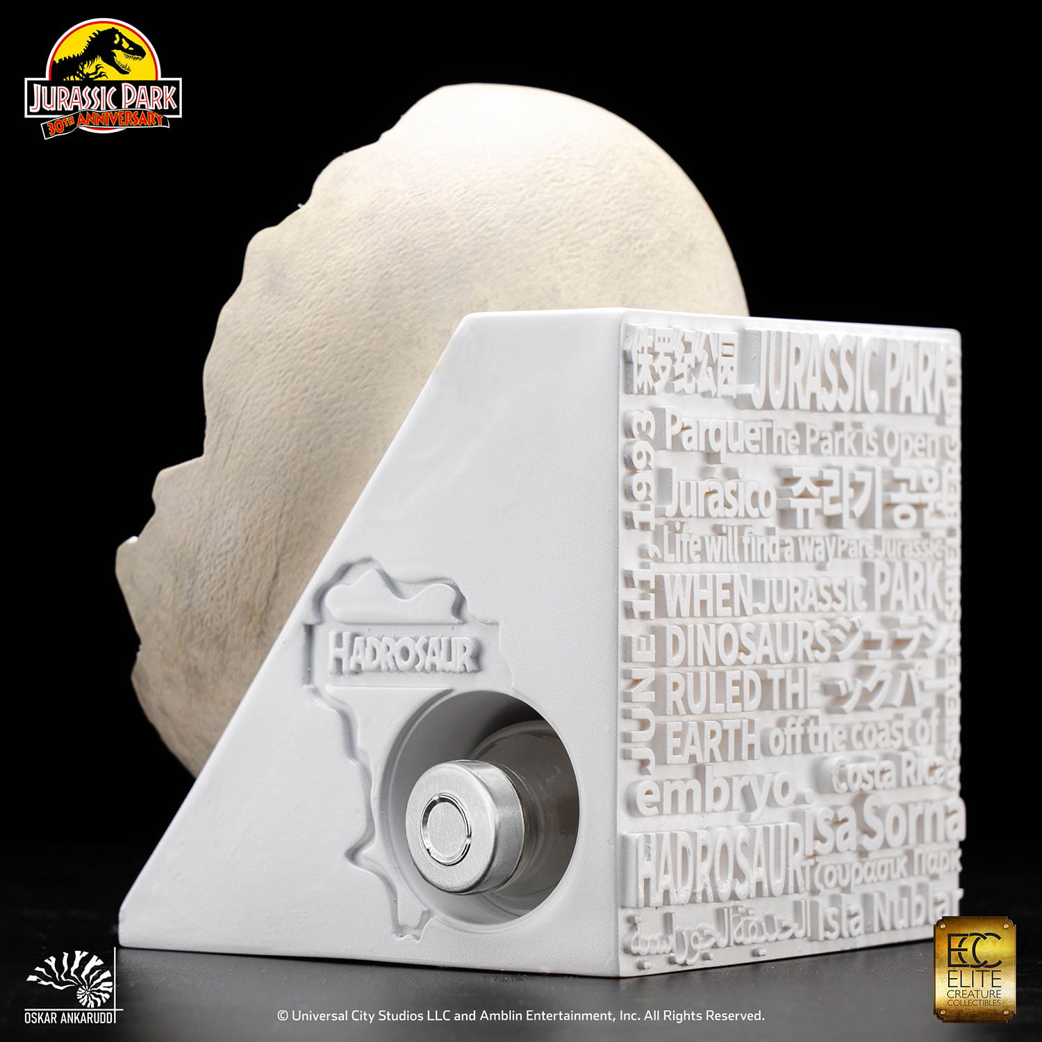 ELITE CREATURE COLLECTIBLE PRESENTS: JURASSIC PARK 30TH ANNIVERSARY HADROSAUR EGG HATCHING - Image 8