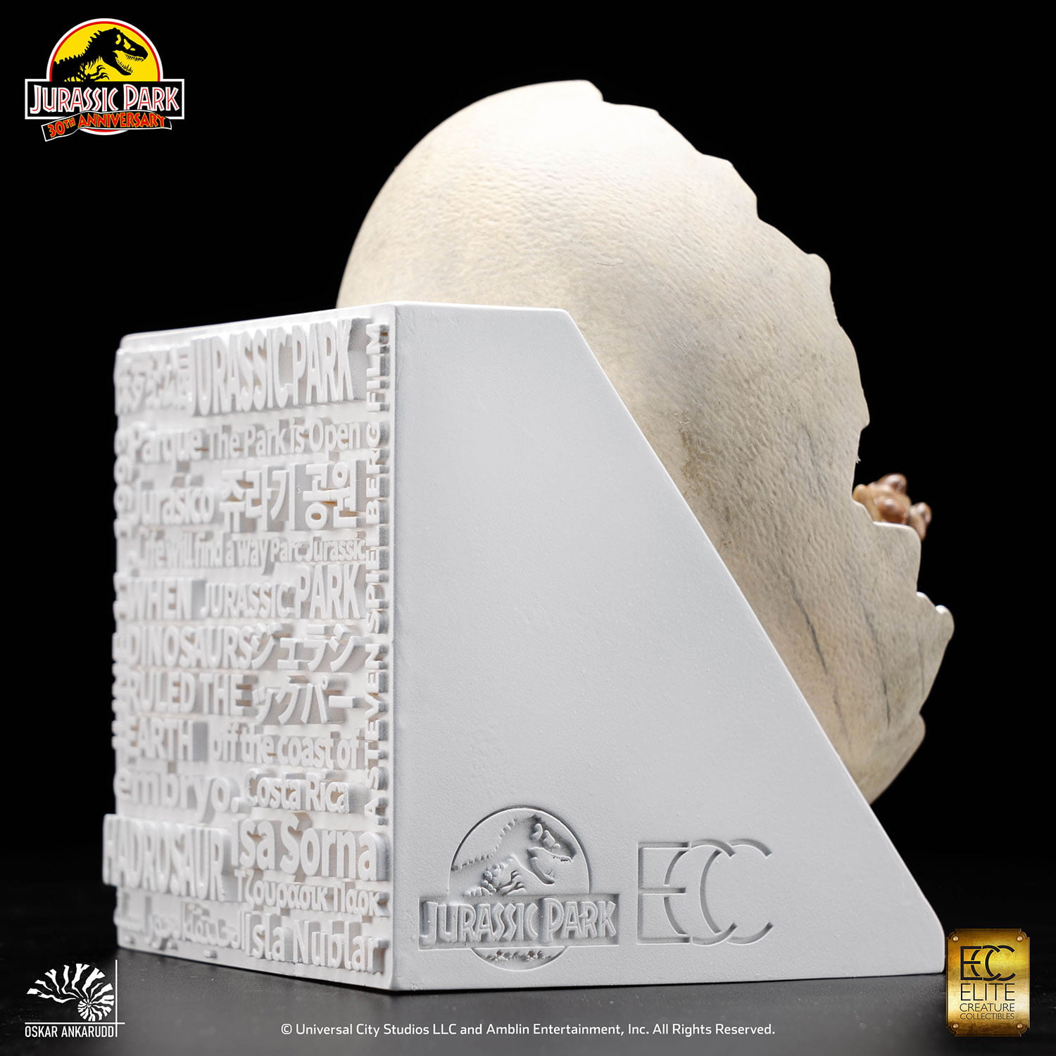 ELITE CREATURE COLLECTIBLE PRESENTS: JURASSIC PARK 30TH ANNIVERSARY HADROSAUR EGG HATCHING - Image 3
