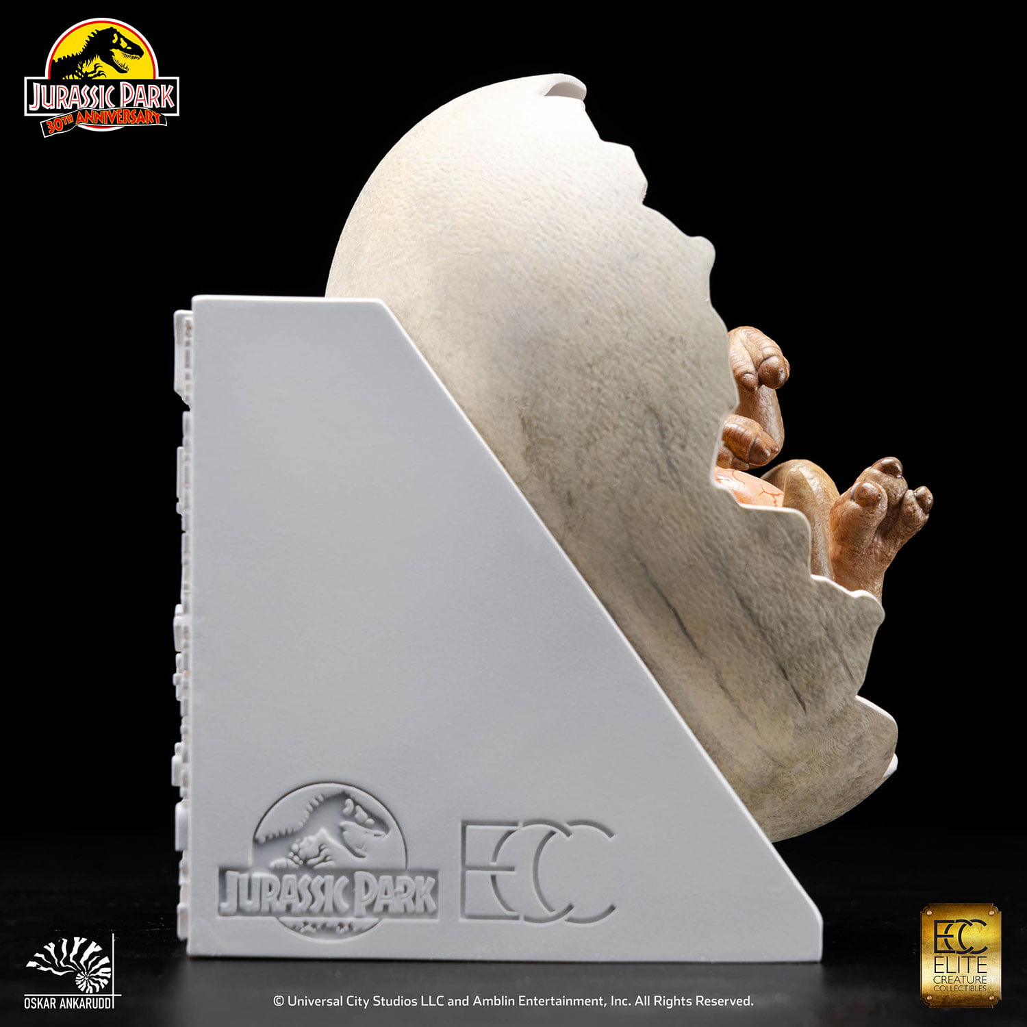 ELITE CREATURE COLLECTIBLE PRESENTS: JURASSIC PARK 30TH ANNIVERSARY HADROSAUR EGG HATCHING - Image 4