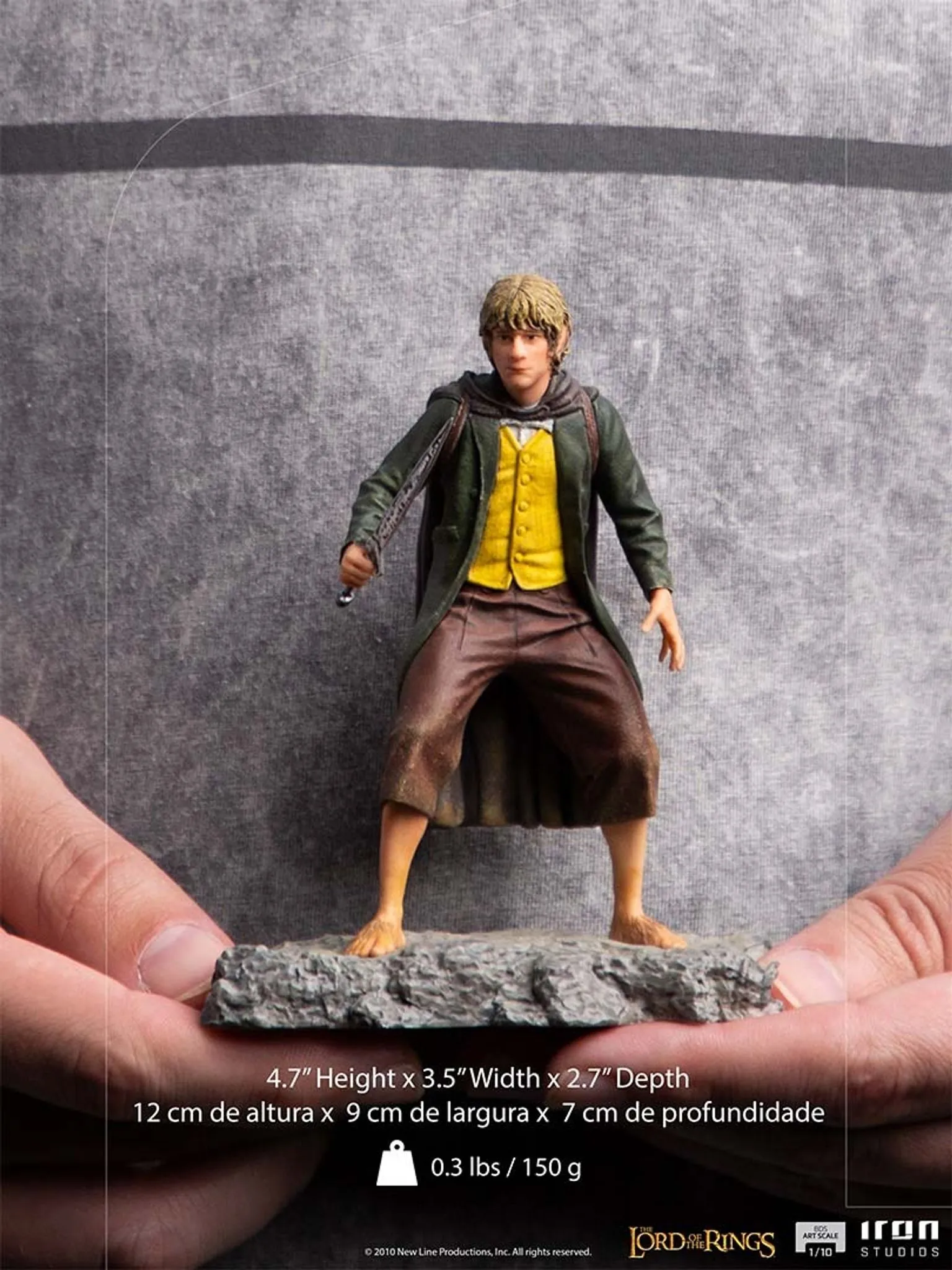 The Lord of the Rings: MERRY 1:10 Scale Statue by Iron Studios - Image 2