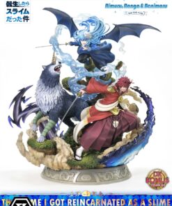 Alternative view of Concept Masterline That Time I Got Reincarnated as a Slime Rimuru, Ranga & Benimaru Deluxe Bonus Version - Prime1Studio