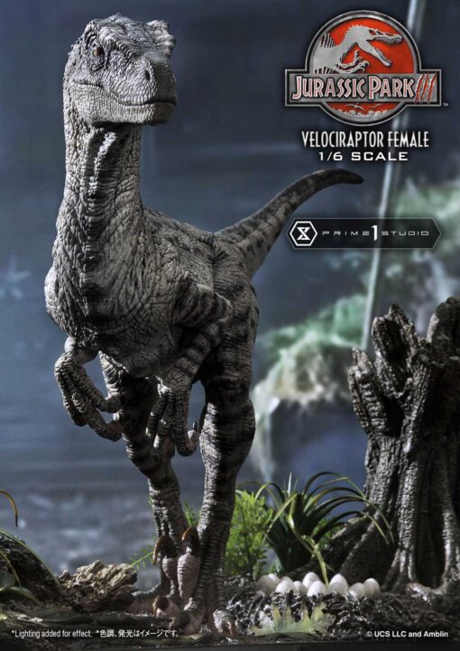 Legacy Museum Collection Jurassic Park III (Film) Velociraptor Female 1/6 scale Bonus Version - Prime1Studio