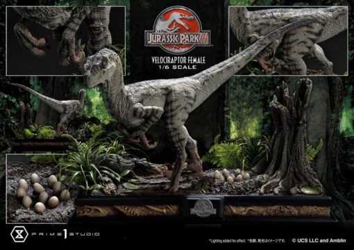 Legacy Museum Collection Jurassic Park III (Film) Velociraptor Female 1/6 scale Bonus Version - Prime1Studio - Image 40