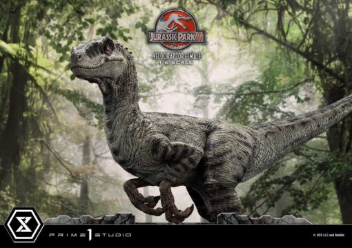 Legacy Museum Collection Jurassic Park III (Film) Velociraptor Female 1/6 scale Bonus Version - Prime1Studio - Image 60