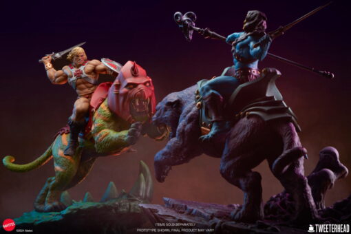 SKELETOR & PANTHOR CLASSIC DELUXE Sixth Scale Maquette by Tweeterhead - Image 8