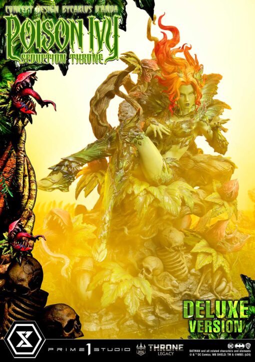Throne Legacy Batman (Comics) Poison Ivy Seduction Throne (Concept Design by Carlos D’Anda) - Deluxe Bonus Version By Prime1Studio - Image 2