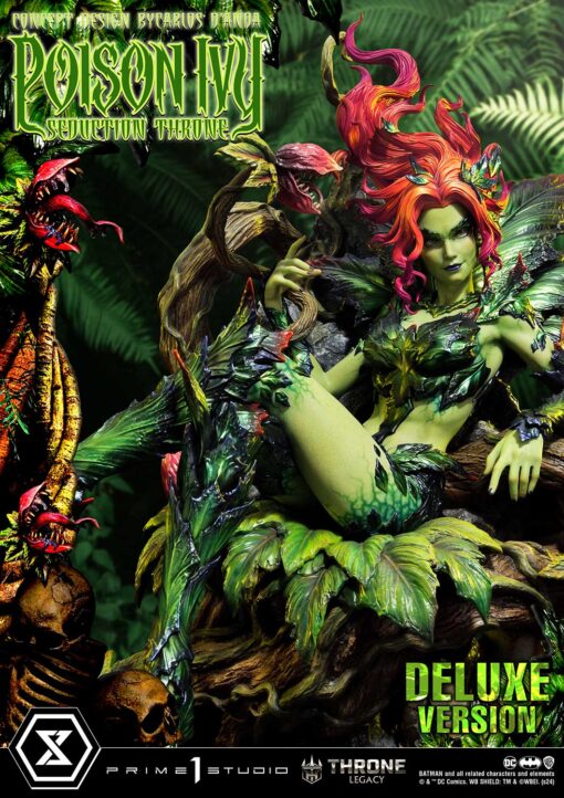 Throne Legacy Batman (Comics) Poison Ivy Seduction Throne (Concept Design by Carlos D’Anda) - Deluxe Bonus Version By Prime1Studio - Image 13