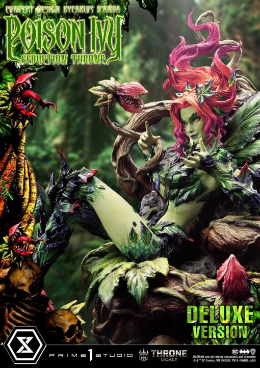 Throne Legacy Batman (Comics) Poison Ivy Seduction Throne (Concept Design by Carlos D’Anda) - Deluxe Bonus Version By Prime1Studio - Image 15