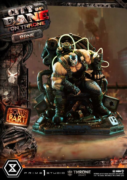 Throne Legacy Batman (Comics) City of Bane Bane on Throne - Deluxe Bonus Version By Prime1Studio - Image 14