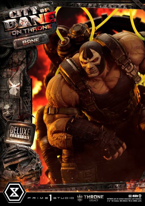 Throne Legacy Batman (Comics) City of Bane Bane on Throne - Deluxe Bonus Version By Prime1Studio - Image 24