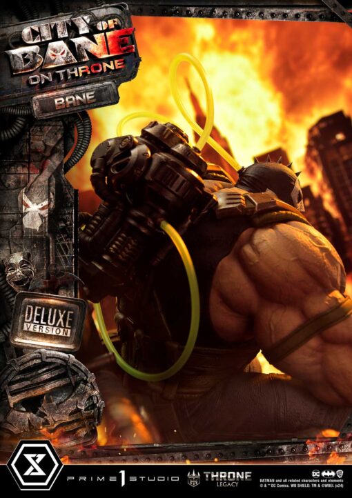 Throne Legacy Batman (Comics) City of Bane Bane on Throne - Deluxe Bonus Version By Prime1Studio - Image 25