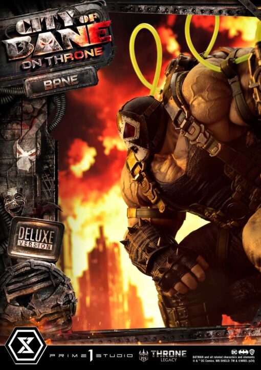 Throne Legacy Batman (Comics) City of Bane Bane on Throne - Deluxe Bonus Version By Prime1Studio - Image 27