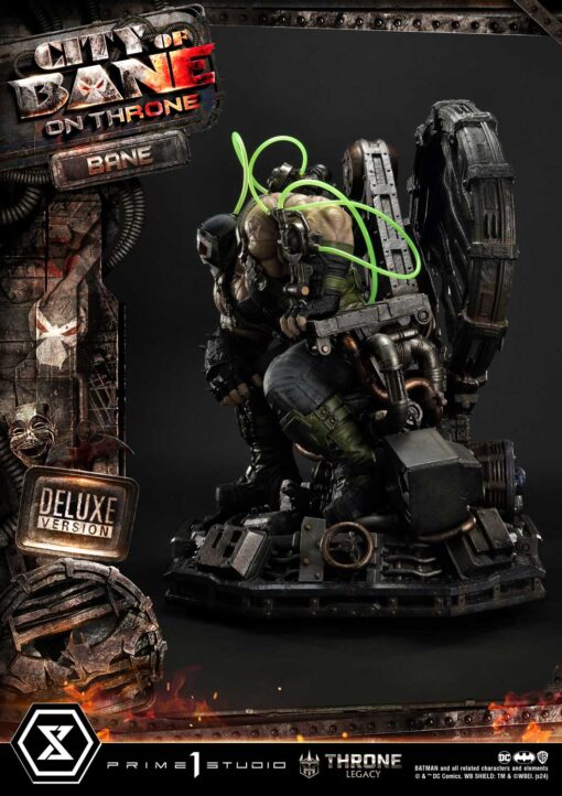 Throne Legacy Batman (Comics) City of Bane Bane on Throne - Deluxe Bonus Version By Prime1Studio - Image 30