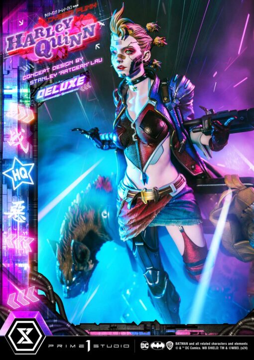 CYBERPUNK HARLEY QUINN DELUXE BONUS VERSION (BATMAN (COMICS)) - Prime1Studio - Image 47