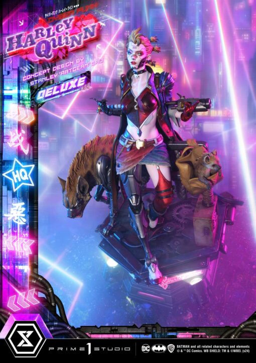 CYBERPUNK HARLEY QUINN DELUXE BONUS VERSION (BATMAN (COMICS)) - Prime1Studio - Image 54