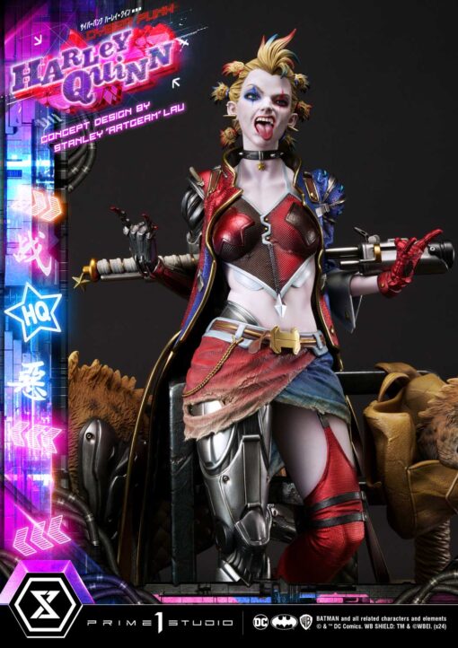 CYBERPUNK HARLEY QUINN DELUXE BONUS VERSION (BATMAN (COMICS)) - Prime1Studio - Image 2