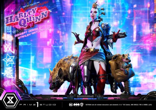 CYBERPUNK HARLEY QUINN DELUXE BONUS VERSION (BATMAN (COMICS)) - Prime1Studio - Image 9