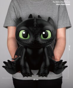 Alternative view of How to Train Your Dragon Series Vinyl Piggy Bank Toothless - Beast Kingdom