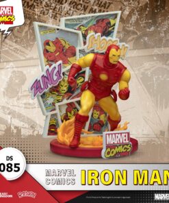 Beast Kingdom DS-085 Marvel Comics Iron Man Diorama Stage D-Stage Figure Statue - Image 10