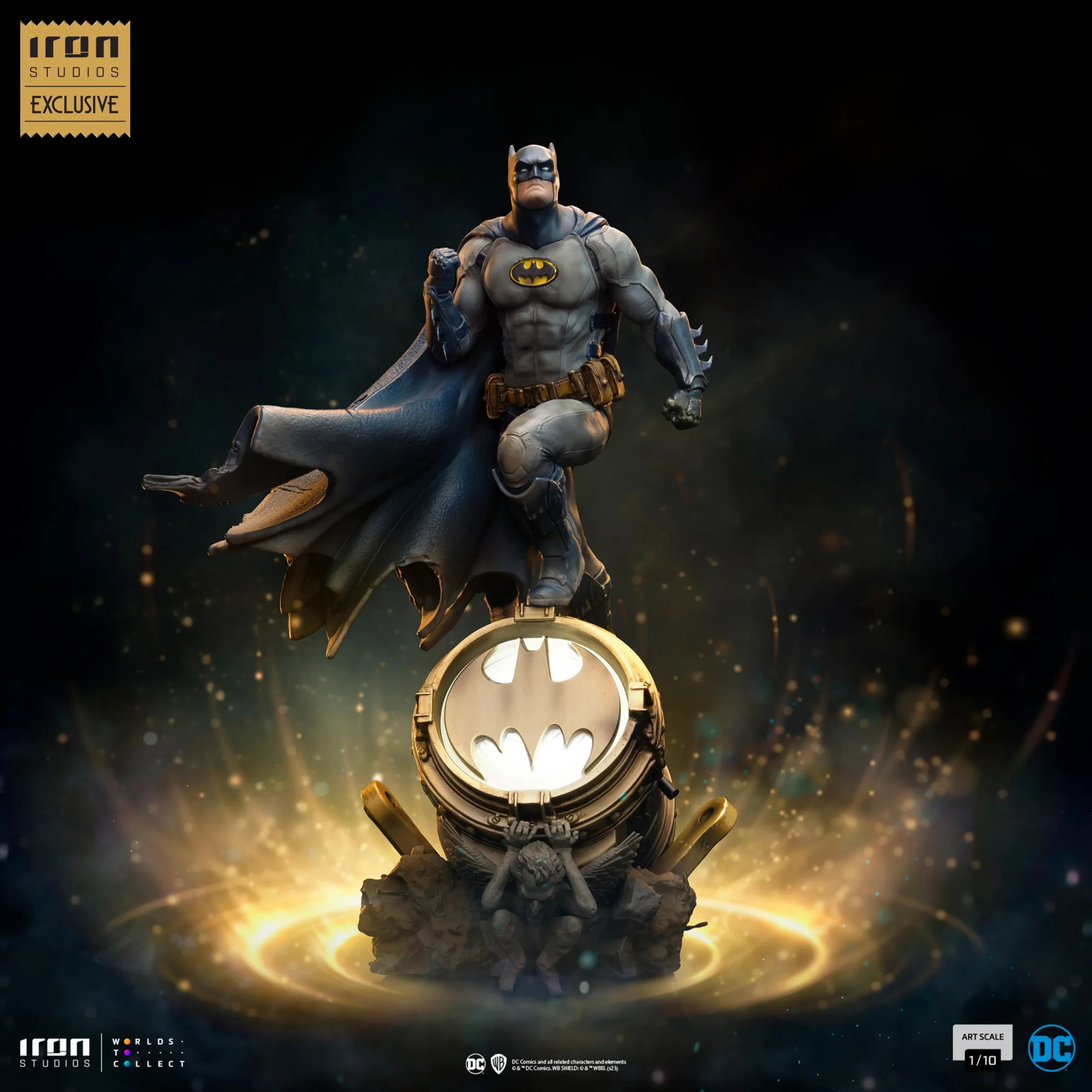 Batman Deluxe – Event Exclusive – DC Comics – Art Scale 1/10 – Iron ...