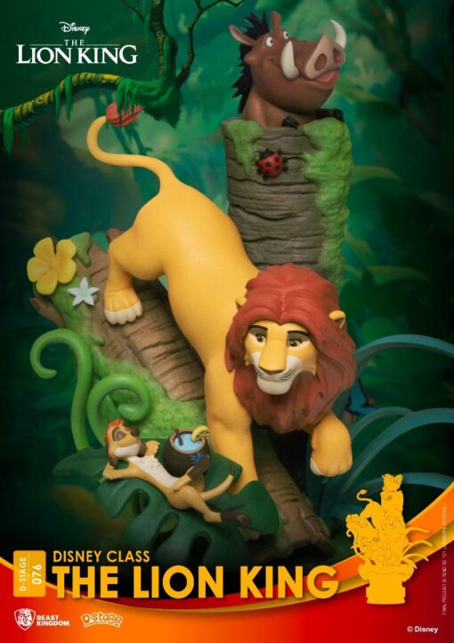 Beast Kingdom DS-076 Disney Classic Lion King Diorama Stage D-Stage Figure Statue - Image 3