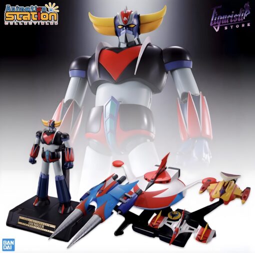 Soul of Chogokin- GX-76SP “Grendizer” D.C. Anime Color Version- GX-76X3 “Grendizer” D.C. Corresponding Spacer Full Set(Tamashii Web Exclusive)