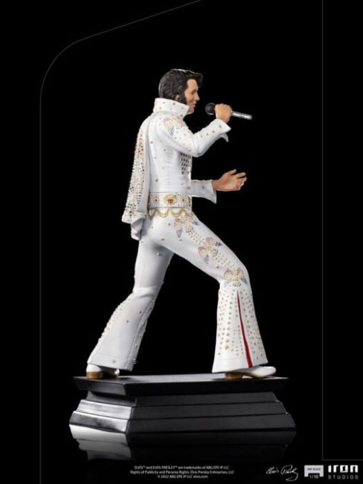 Statue Elvis Presley 1973 - Aloha From Hawaii - Art Scale 1/10 - Iron Studios - Image 4