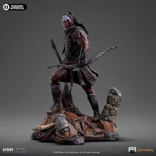 Lurtz, Uruk-hai Leader - Lord of the Rings - Art Scale 1/10 - Iron Studios - Image 6