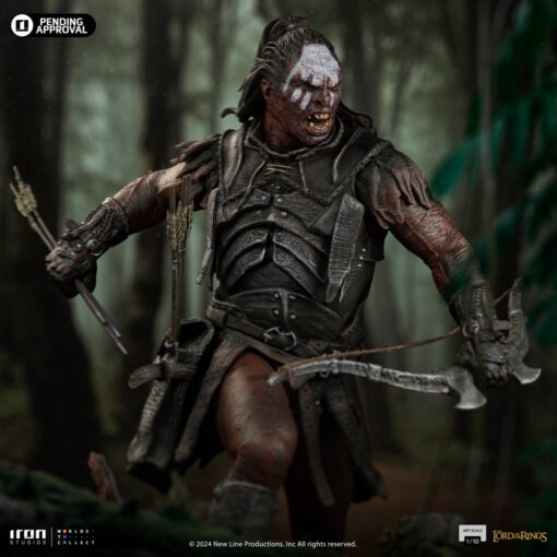 Lurtz, Uruk-hai Leader - Lord of the Rings - Art Scale 1/10 - Iron Studios - Image 10