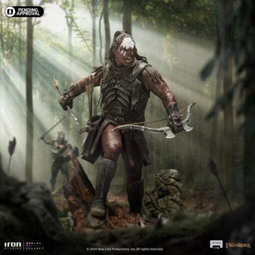 Lurtz, Uruk-hai Leader - Lord of the Rings - Art Scale 1/10 - Iron Studios - Image 11