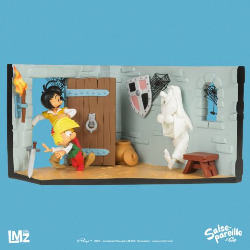 Johan, Pirlouit and the ghost of Sir Aldebert of Baufort - LMZ Collectibles - Image 19