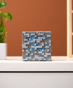 Alternative view of Minecraft illuminating Diamond Ore