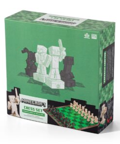 Alternative view of Minecraft Chess Set