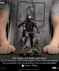 Lurtz, Uruk-hai Leader - Lord of the Rings - Art Scale 1/10 - Iron Studios - Image 2