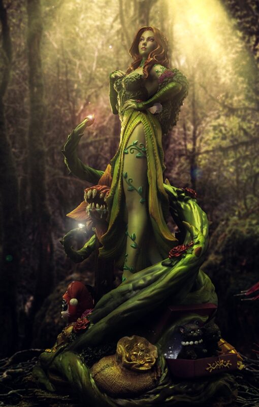 POISON IVY (GOTHAM CITY SIRENS) DELUXE Deluxe Art Scale 1/10 - Iron Studios - Image 13