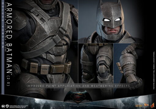 Armored Batman (2.0) (Deluxe Version) By Hot Toys - Image 11