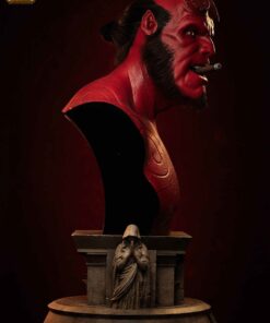 Hellboy Life-Size Bust - By Elite Creature Collectibles - Image 6