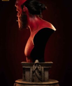 Hellboy Life-Size Bust - By Elite Creature Collectibles - Image 3