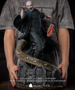 Statue Voldemort and Nagini - Harry Potter - Legacy Replica 1/4 - Iron Studios - Image 9