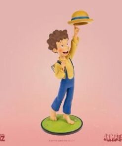 Alternative view of TOM SAWYER : Tom twirling his hat Statue By LMZ